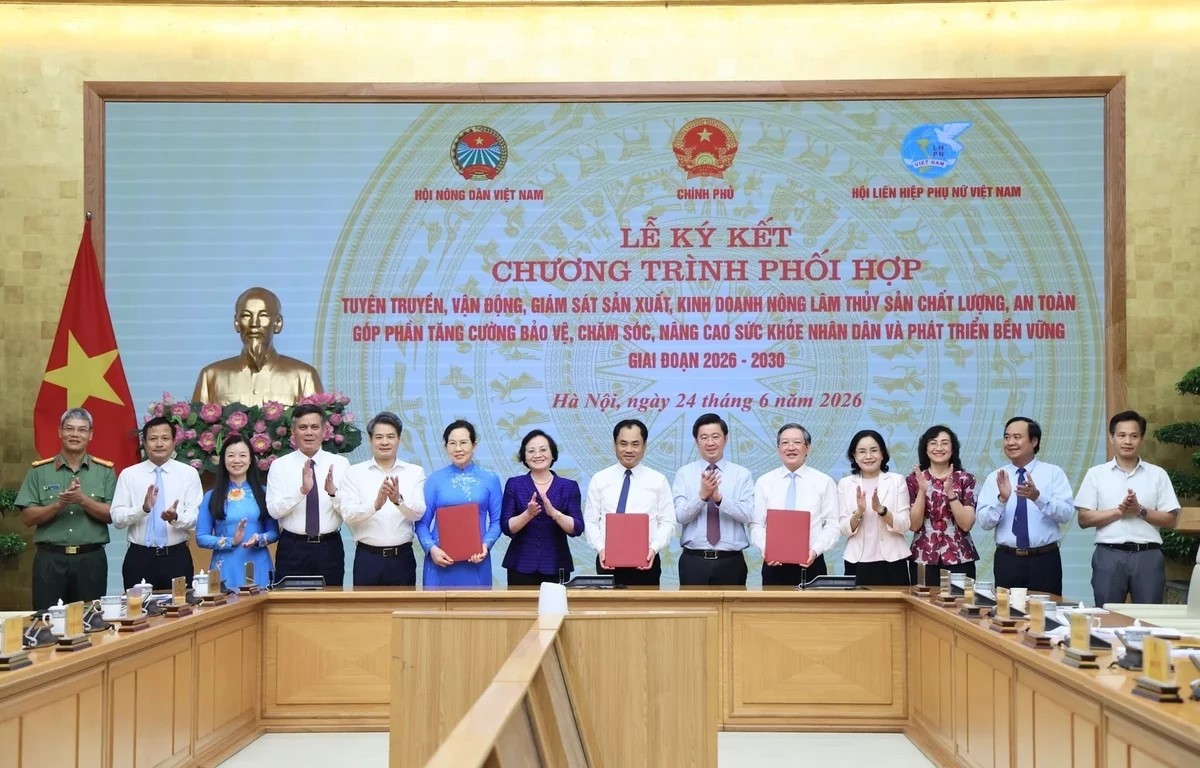Chung tay bảo đảm an toàn nông sản, nâng cao sức khỏe nhân dân giai đoạn 2026-2030
