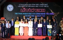 Tôn vinh 15  trí thức Khoa học và Công nghệ tiêu biểu